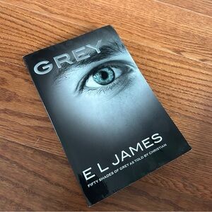 Grey by EL James paperback novel romance book Fifty Shades of Grey retelling